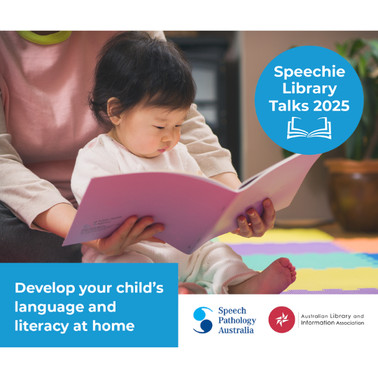Speechie Library Talk: Supporting Language & Literacy at Home